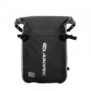 Αδιάβροχη τσάντα πλάτης 30L Μαύρη Aropec DBG-WG109-30L-BK/GY